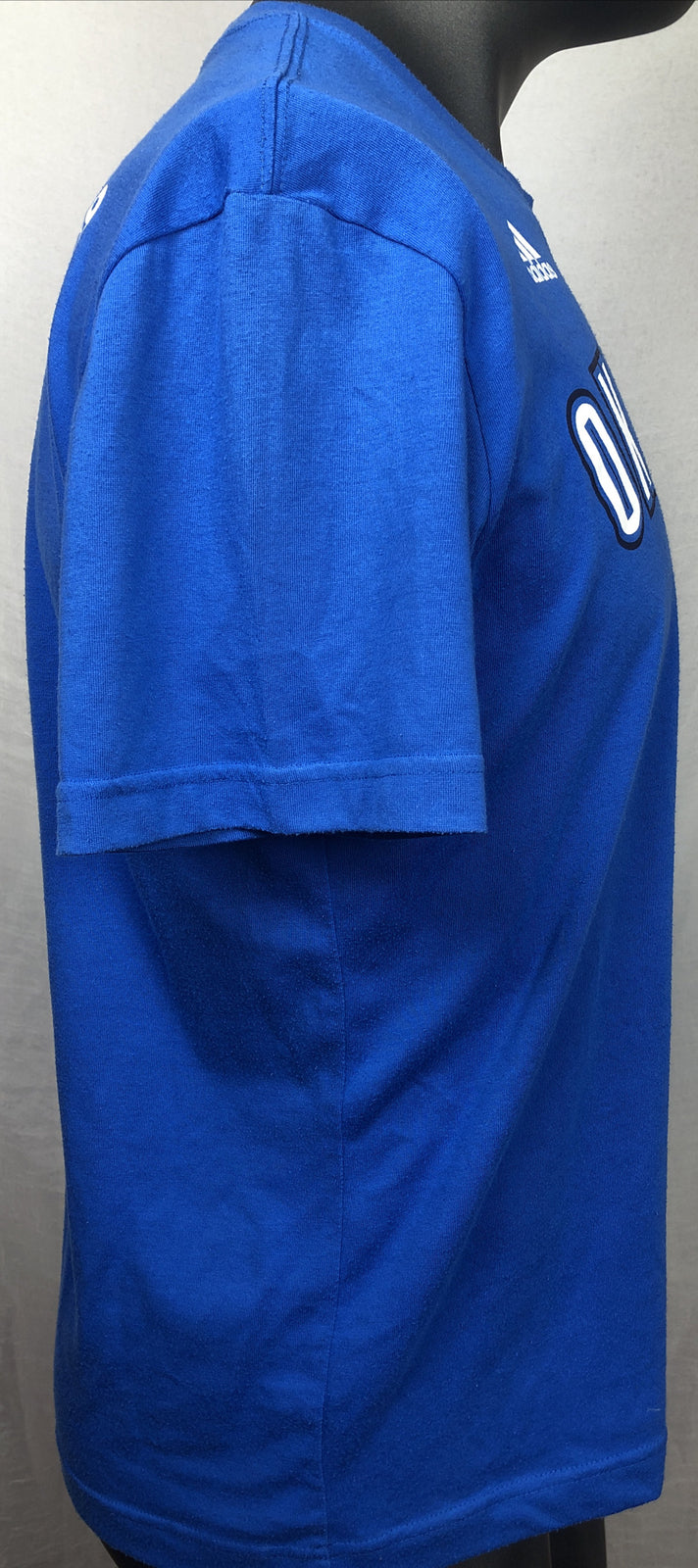Adidas NBA Oklahoma City #9 Short Sleeve Shirt Size L In Good Condition F101