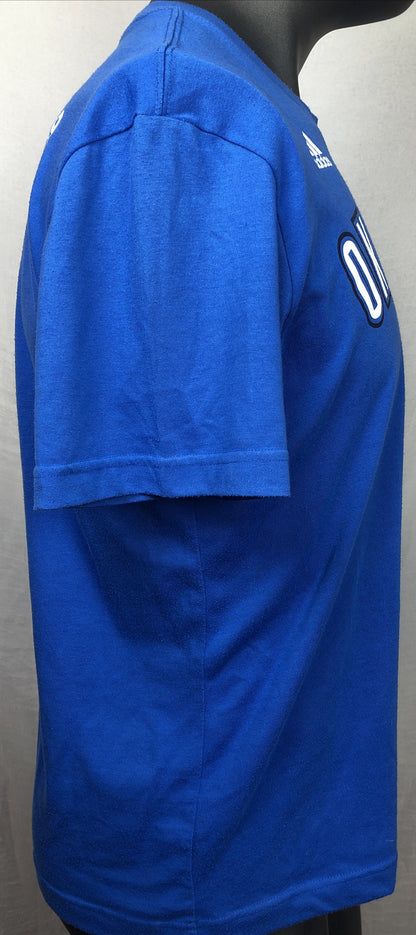 Adidas NBA Oklahoma City #9 Short Sleeve Shirt Size L In Good Condition F101