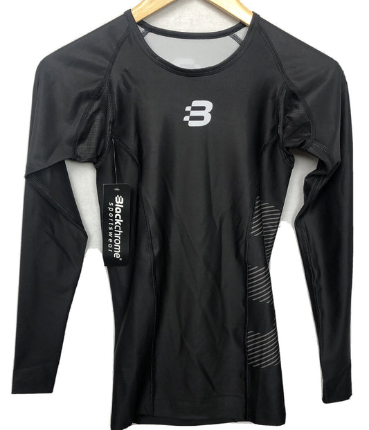 Black Chrome Sportswear Cycling Long Sleeve Top Size XS Brand New with Tags F123