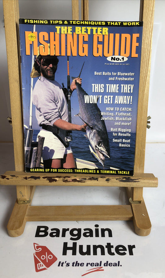 The Better Fishing Guide No.1 Magazine Vintage In Good Condition