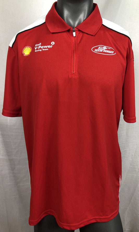 D J R Team Penske Short Sleeve Shirt Size L Brand New With Tags F248