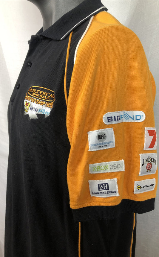 V8 Supercars Australia Short Sleeve Shirt Size 2XL In Good Condition F229