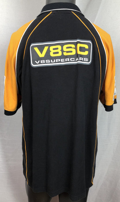 V8 Supercars Australia Short Sleeve Shirt Size 2XL In Good Condition F229