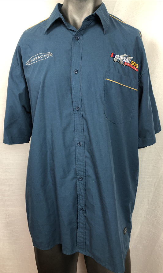 V8 Supercars Australia Short Sleeve Shirt Size 2XL In Good Condition F204