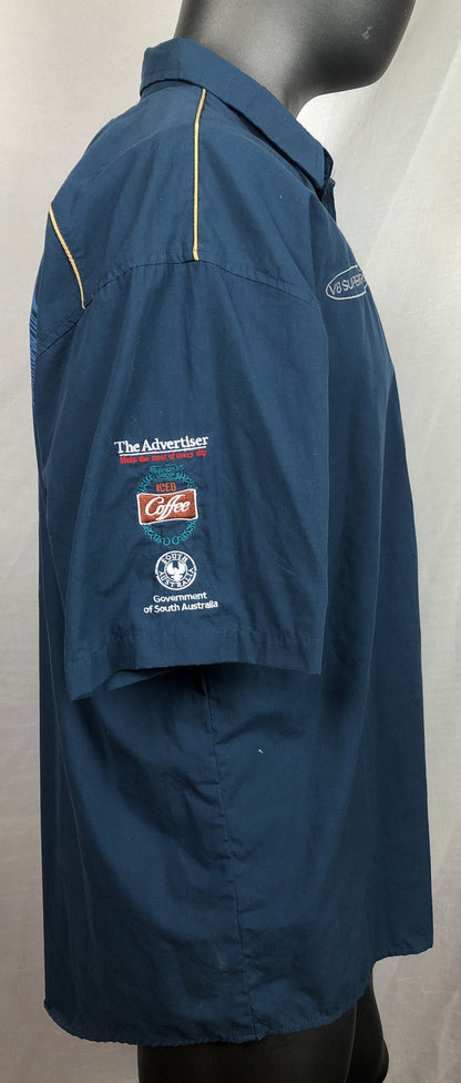 V8 Supercars Australia Short Sleeve Shirt Size 2XL In Good Condition F204