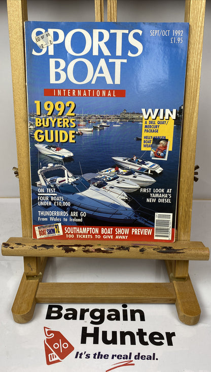 Sports Boat International Vintage Magazine  Sept / Oct 1992 In Good Condition