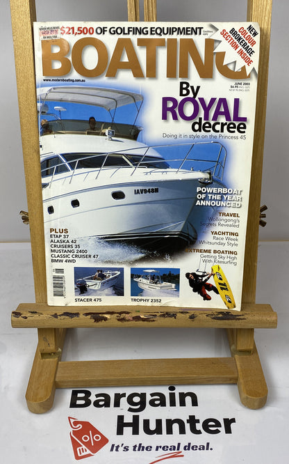 Boating By Royal Decree Vintage Magazine  June 2003 In OK Condition