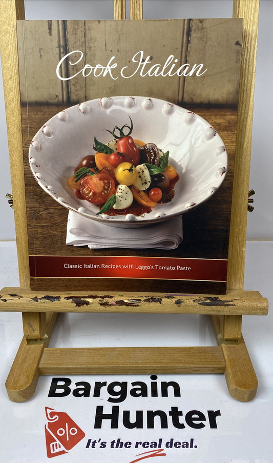 Leggo's Cook Italian Book Using Leggo's Tomato Paste In Good Condition