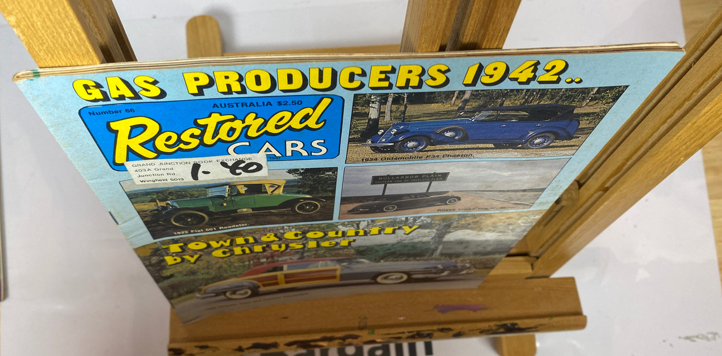 Restored Cars Number 66 Vintage Magazine In Good Condition