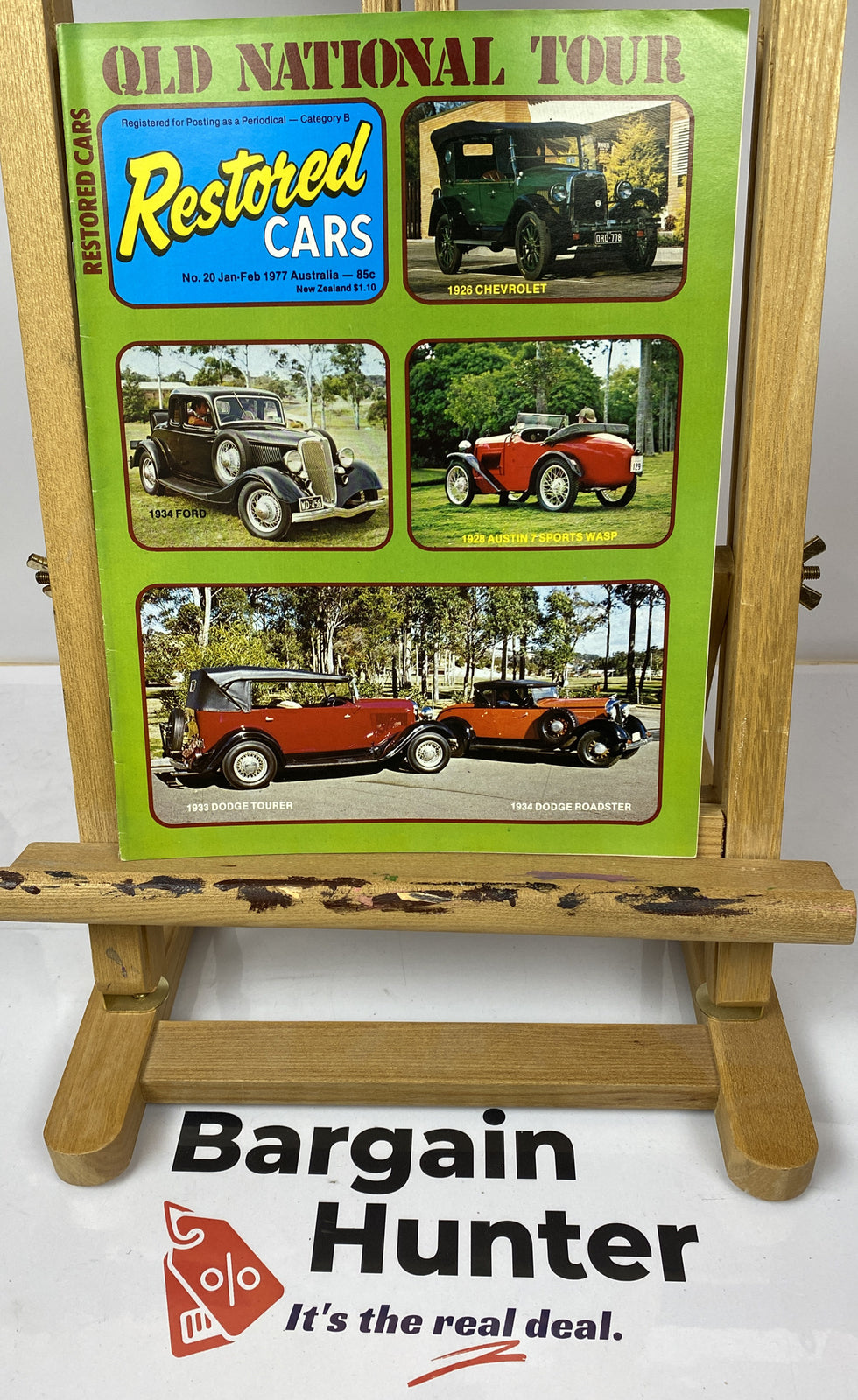 Restored Cars Number 20 Jan - Feb 1977 Vintage Magazine In Good Condition