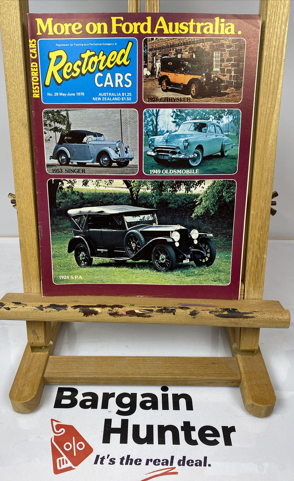 Restored Cars Number 28 May - June 1978 Vintage Magazine In Good Condition