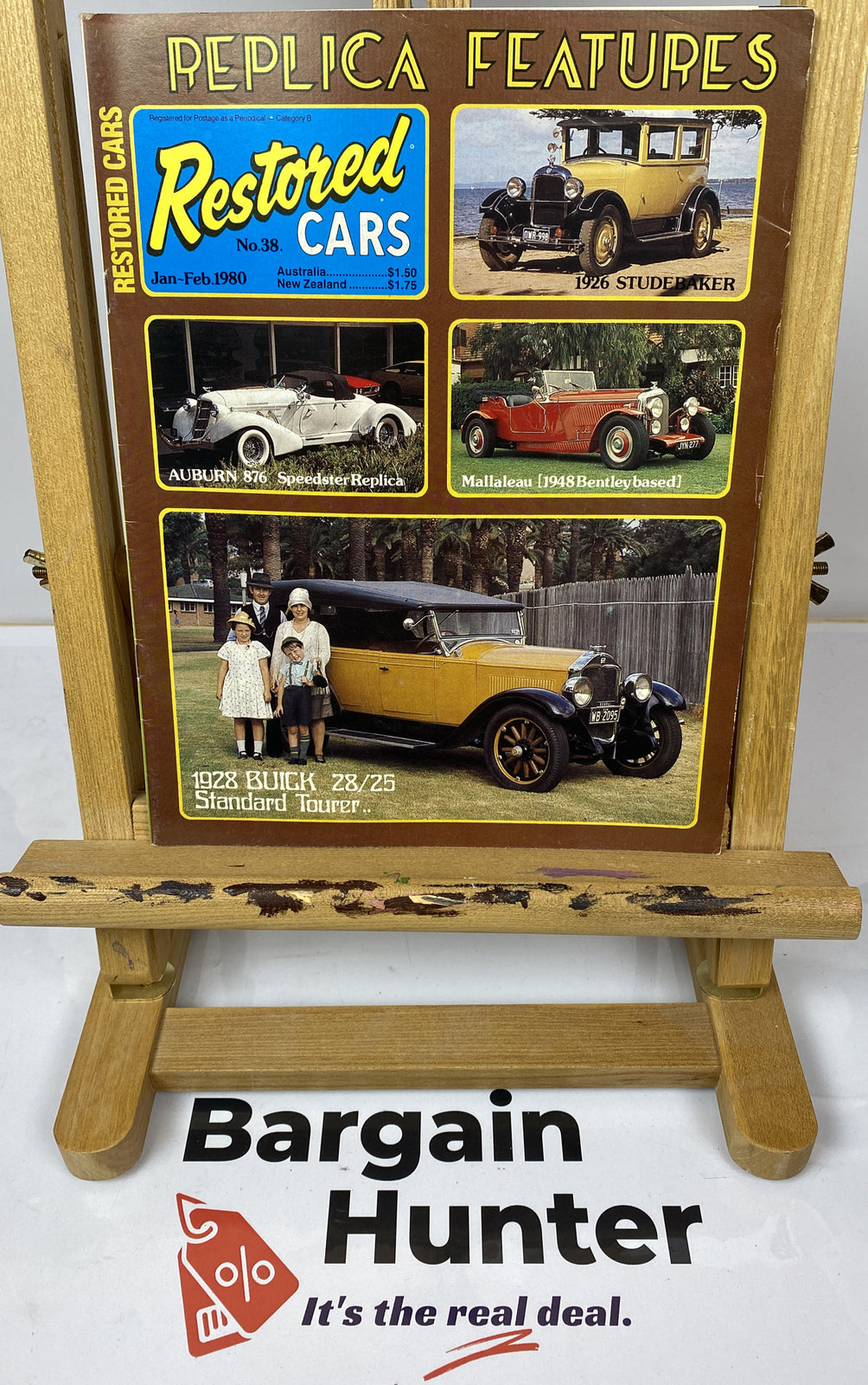 Restored Cars Number 38 Jan - Feb 1980 Vintage Magazine In Good Condition