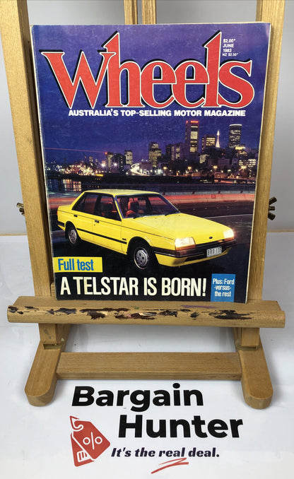 Wheels June 1983 Vintage Magazine In Good Condition