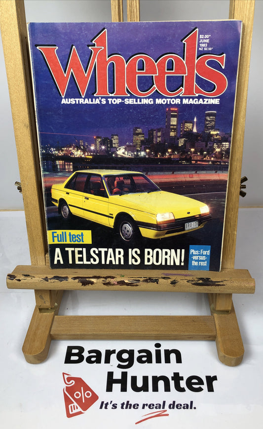 Wheels June 1983 Vintage Magazine In Good Condition