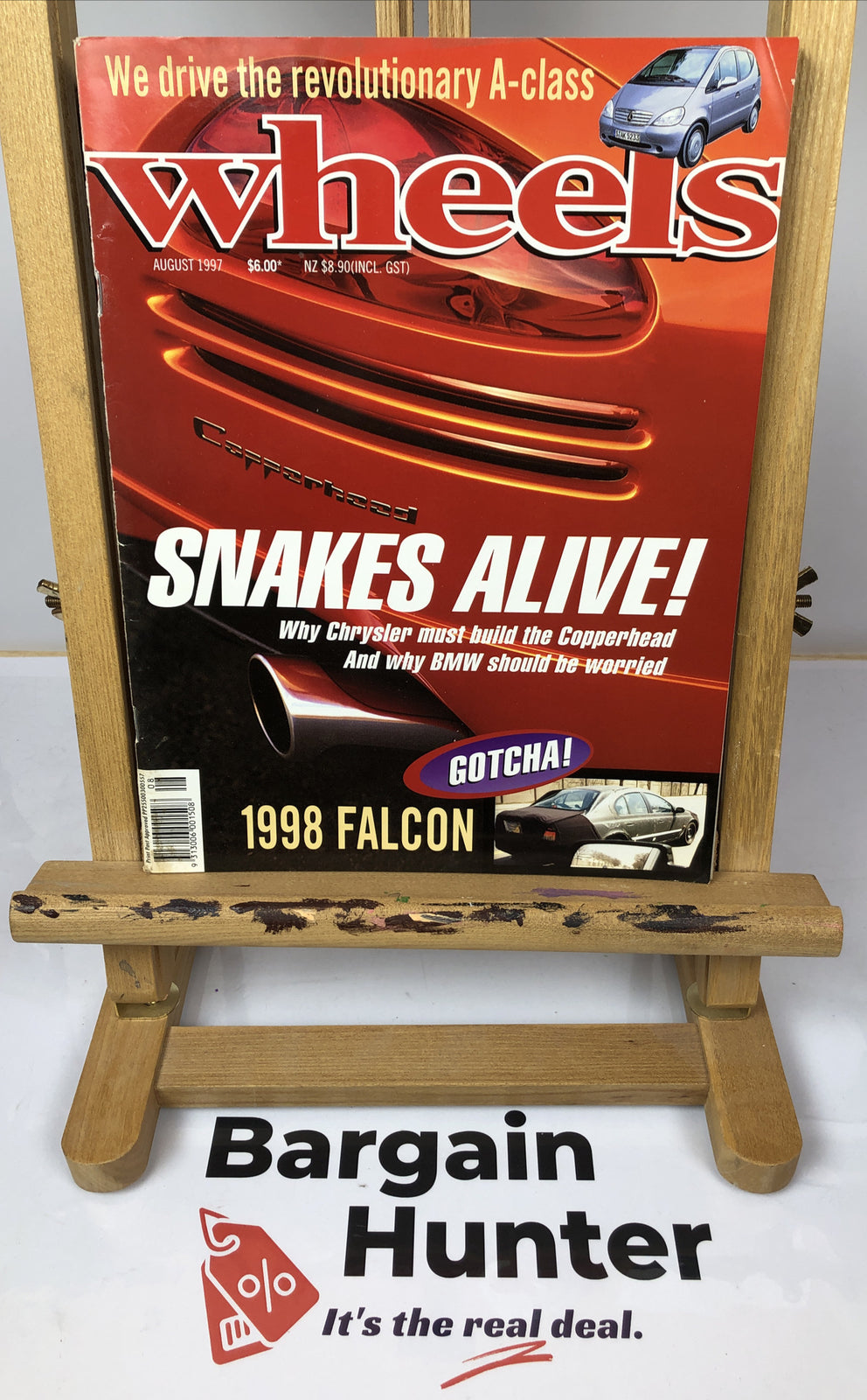 Wheels August 1997 Vintage Magazine In Good Condition