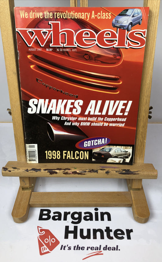 Wheels August 1997 Vintage Magazine In Good Condition
