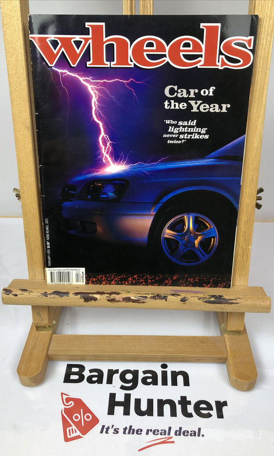 Wheels February 1999 Vintage Magazine In Good Condition