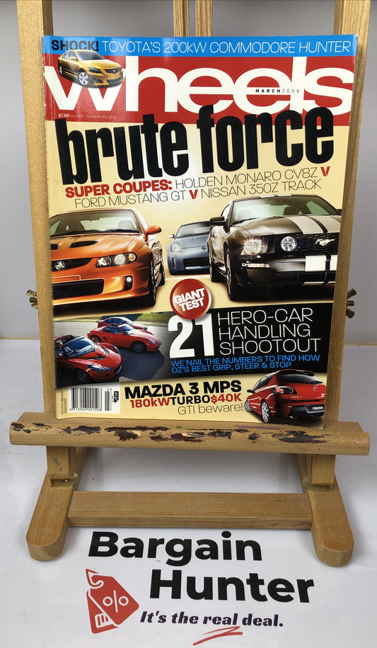 Wheels March 2006 Vintage Magazine In Good Condition
