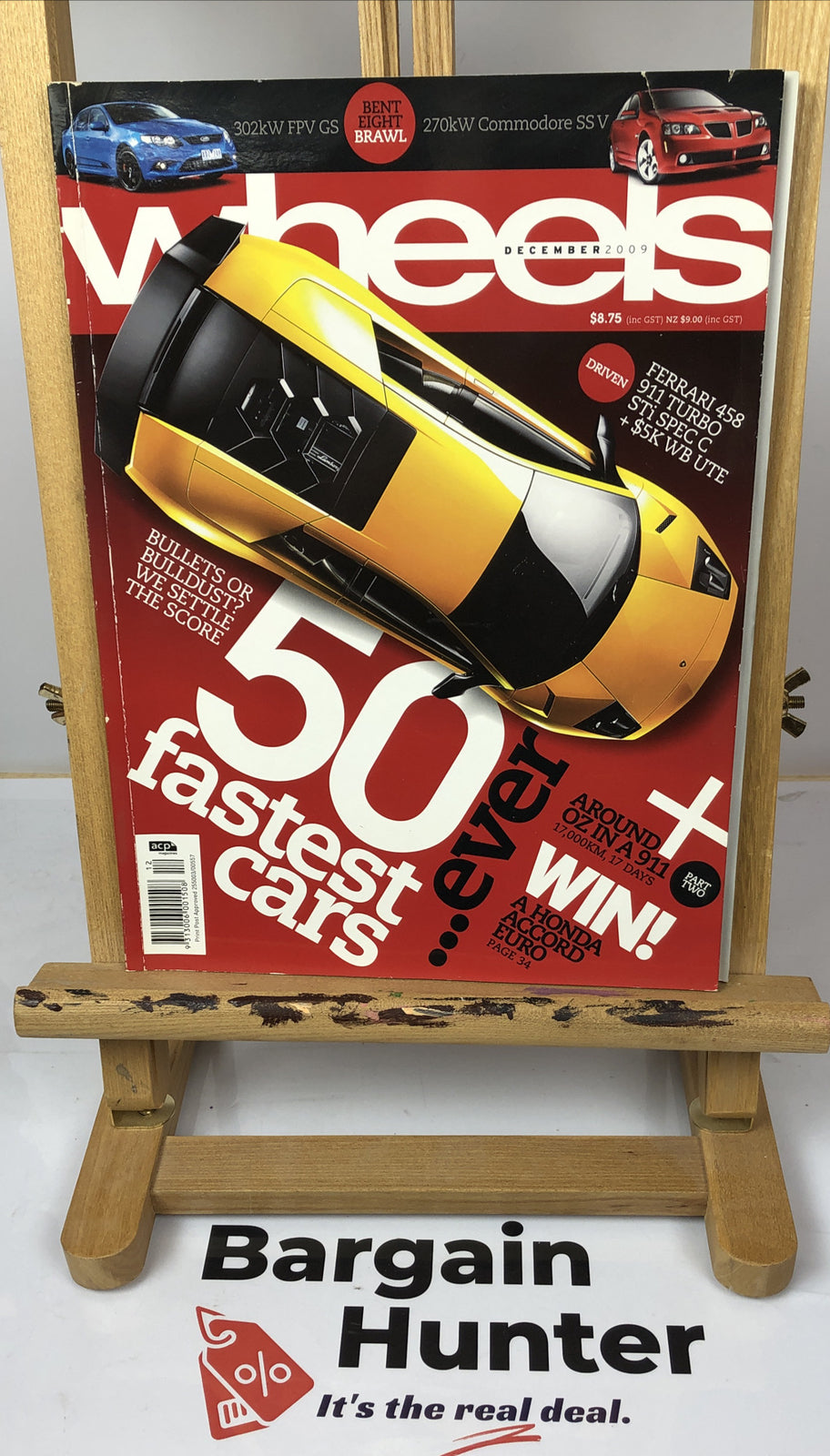 Wheels December 2009 Vintage Magazine In OK Condition