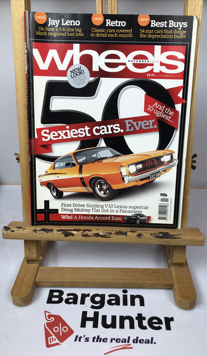 Wheels November 2009 Vintage Magazine In Good Condition