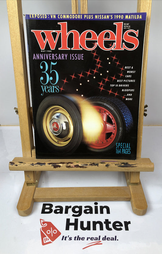 Wheels May 1988 Vintage Magazine In Good Condition