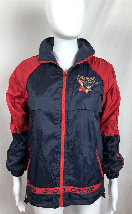 AFL Adelaide Crows Wet Weather Jacket Size M In Good Condition F207
