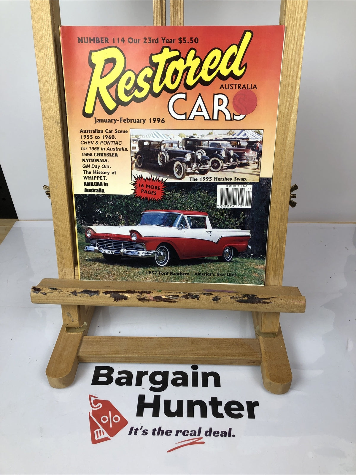 Restored Cars No. 114 January - February 1996 Vintage Magazine In Good Condition
