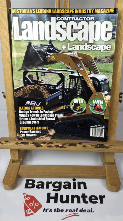Contractor Landscape + Landscape Nov / Dec 2007 Magazine In Good Condition