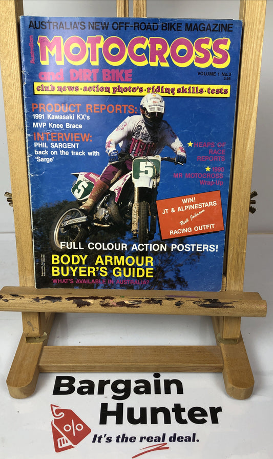 Motocross And Dirt Bike Vol. 1 No. 3 Magazine In OK Condition
