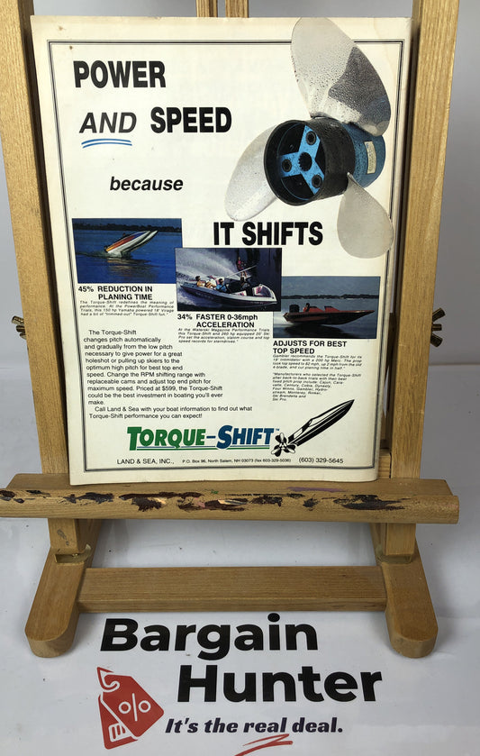 Hot Boat January 1993 Magazine In Good Condition