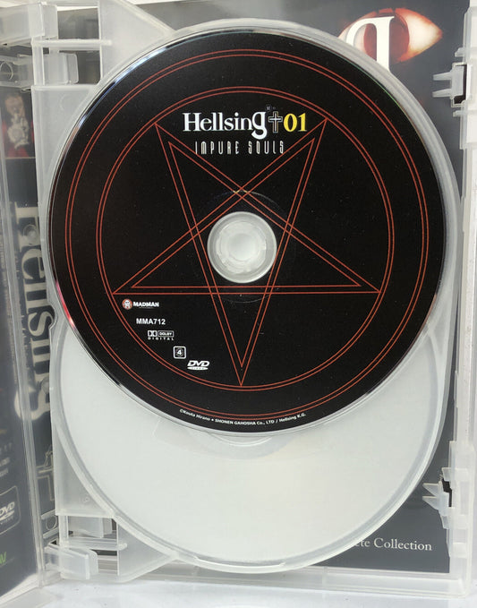 C621 Hellsing Completion Collection 4-Disc Collection DVD region 4