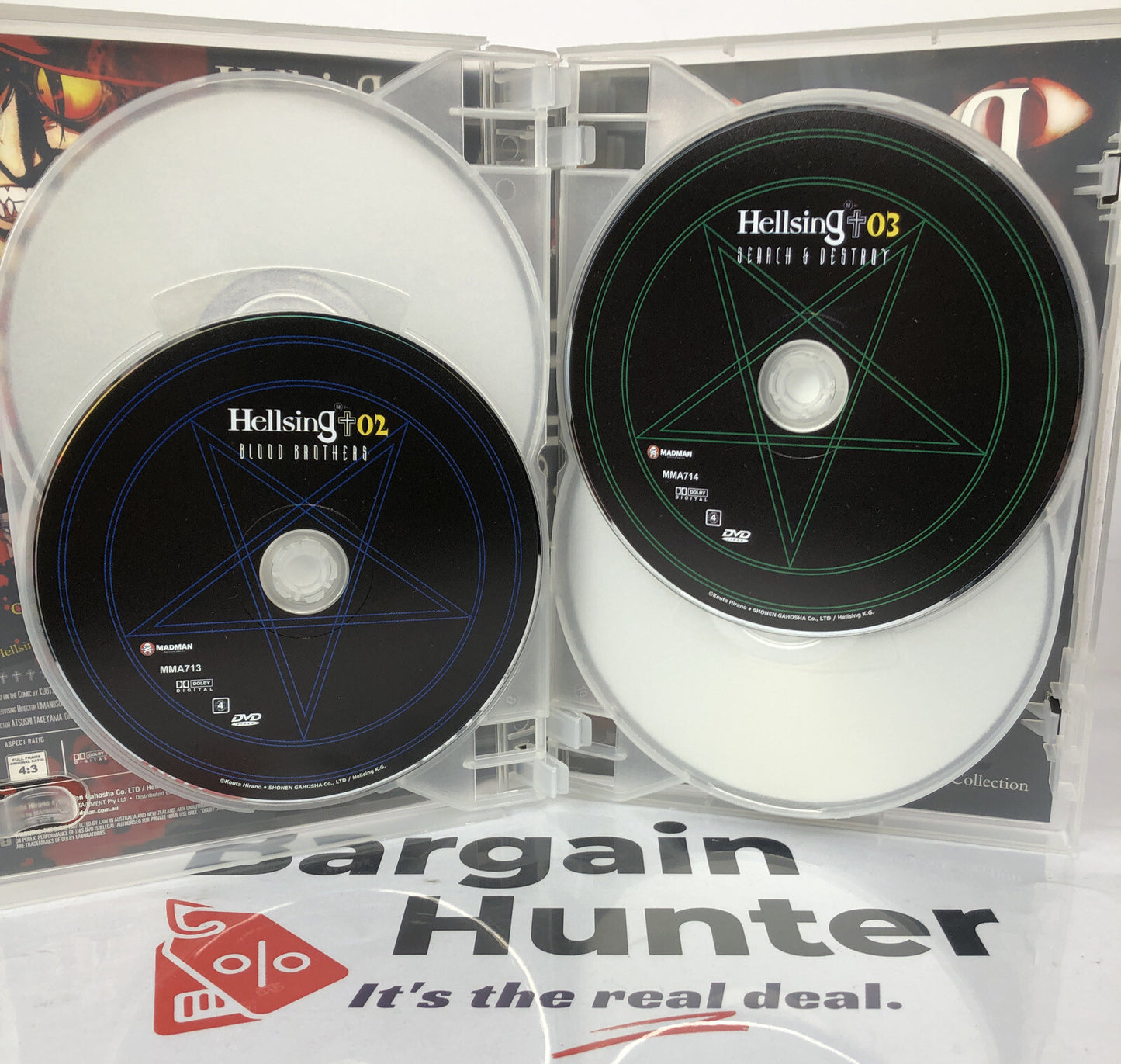 C621 Hellsing Completion Collection 4-Disc Collection DVD region 4