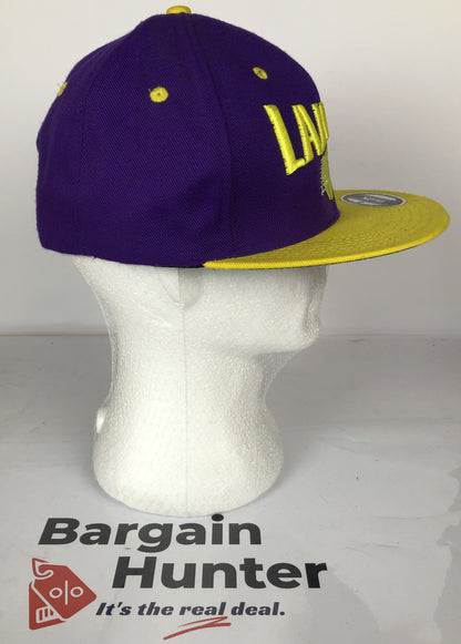 F242 NBA Los Angles Lakers Cap / Hat In Good Condition Adjustable Sizing