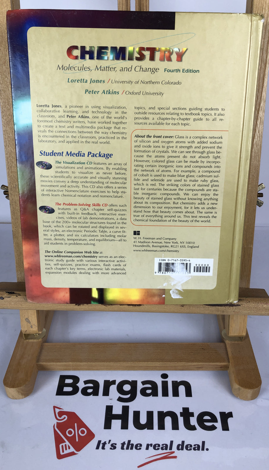 Chemistry Fourth Edition Molecules, Matter & Change Loretta Jones & Peter Atkins