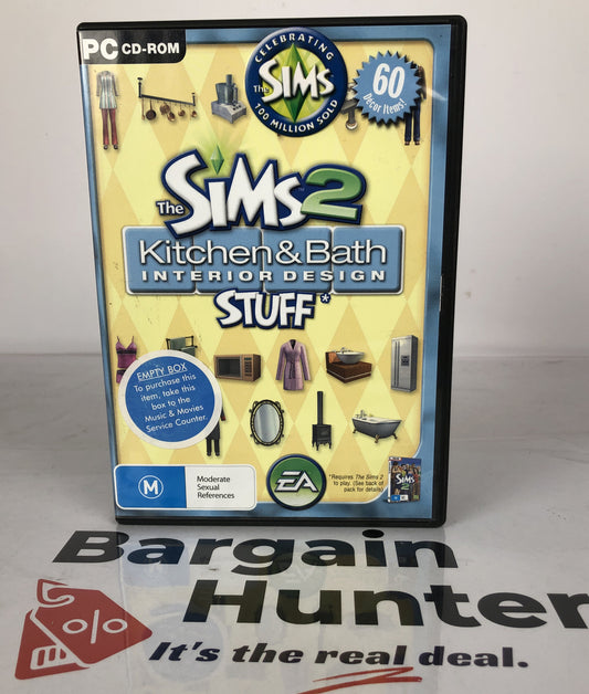 3113 The Sims 2 Kitchen & Bath Interior Design Expansion Pack Only PC Complete