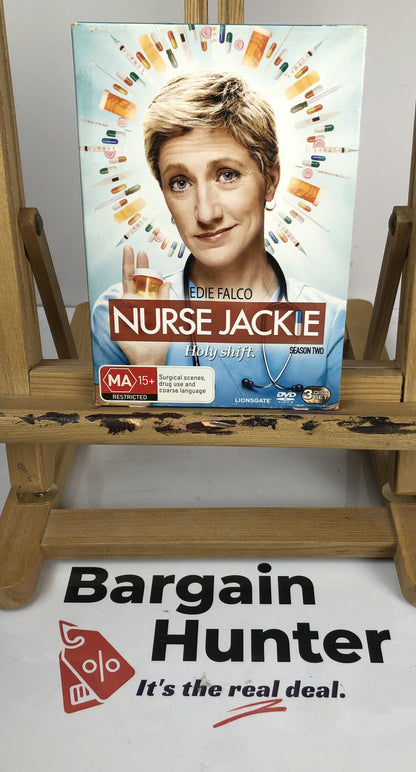 C576 Nurse Jackie Holy Shift Season Two Complete 3-disc DVD region 4