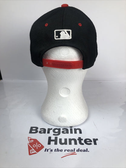 F146 New Yorks Yankees Black Baseball Cap In Good Condition Adjustable Sizing