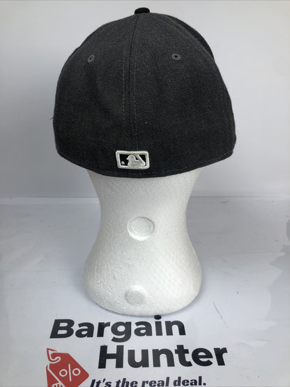 F287 LA Dodgers Black / Grey Baseball Cap In Good Condition Sizing 7 1/4 57.7cm