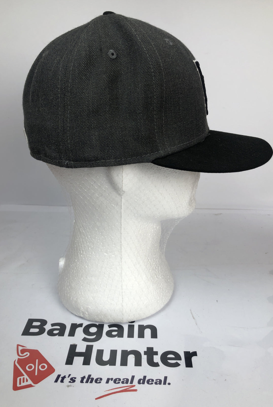 F287 LA Dodgers Black / Grey Baseball Cap In Good Condition Sizing 7 1/4 57.7cm