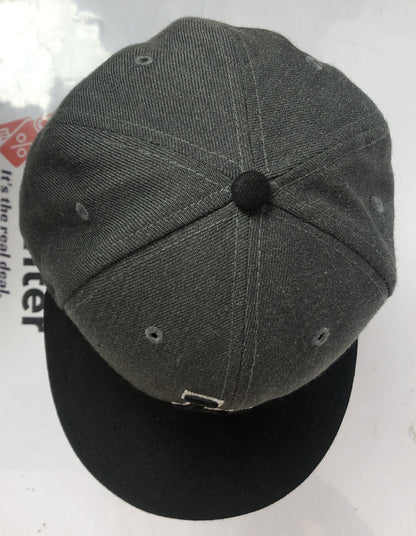 F287 LA Dodgers Black / Grey Baseball Cap In Good Condition Sizing 7 1/4 57.7cm