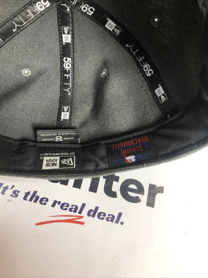 F287 LA Dodgers Black / Grey Baseball Cap In Good Condition Sizing 7 1/4 57.7cm