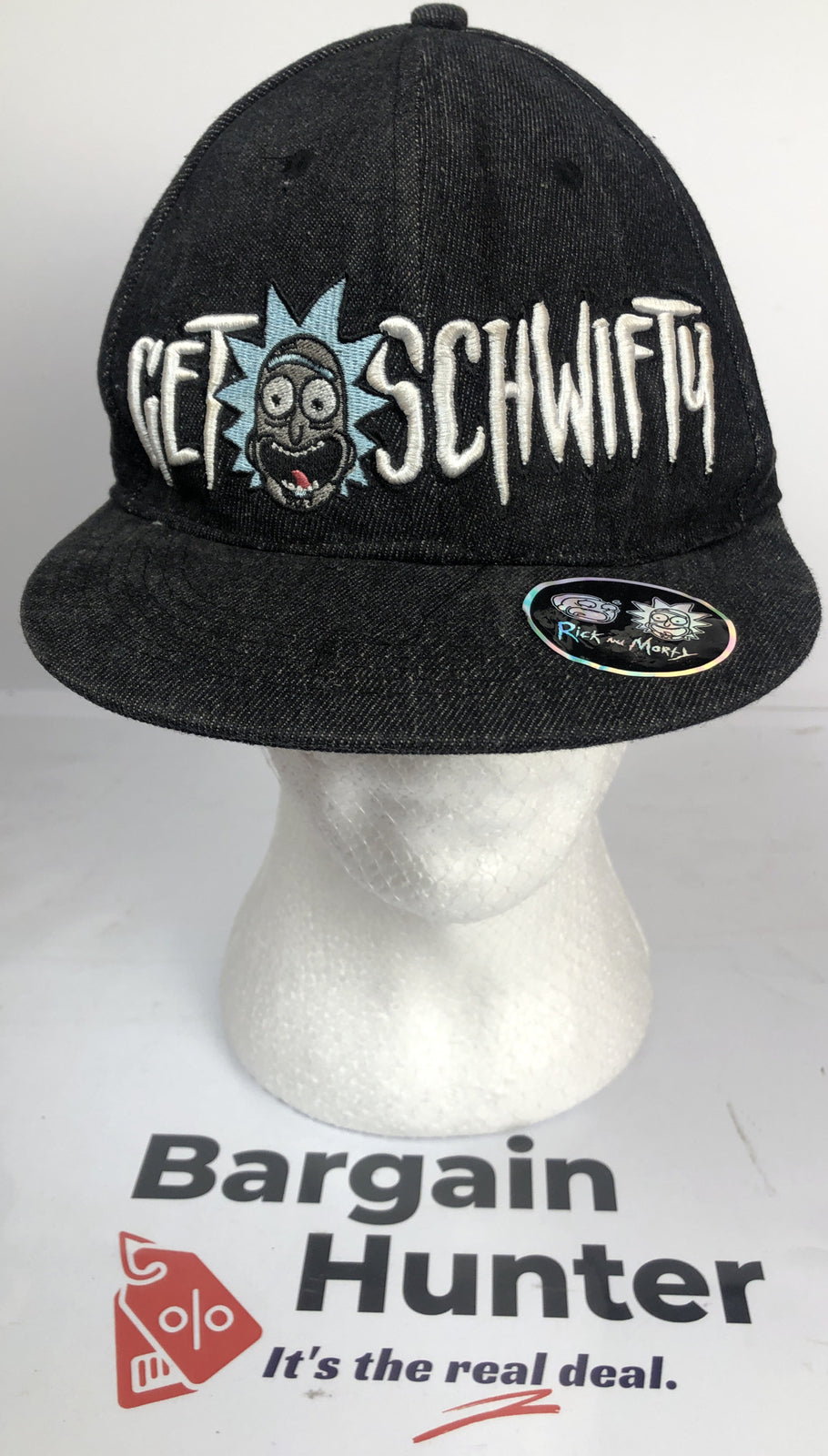 F330 Rick And Morty Get Schwifty Cap / Hat In Good Condition Adjustable Sizing