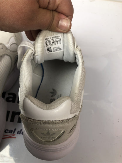F265 Adidas Torsion Ladies White sneakers shoes US 8 UK 6 1/2