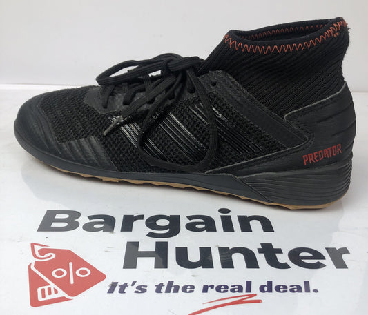 F267 Adidas Predator Sneakers Shoes In Black US 7 1/2 UK 7 In Good Condition