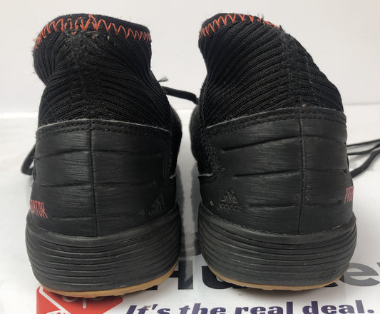 F267 Adidas Predator Sneakers Shoes In Black US 7 1/2 UK 7 In Good Condition