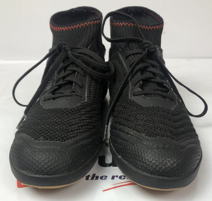 F267 Adidas Predator Sneakers Shoes In Black US 7 1/2 UK 7 In Good Condition