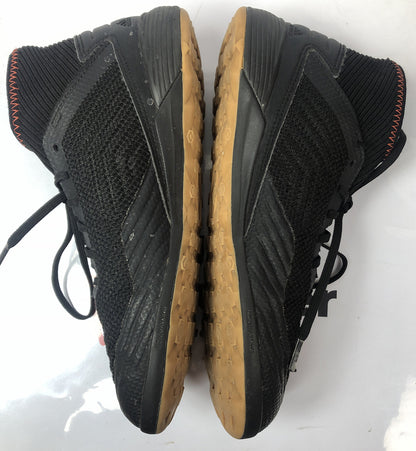 F267 Adidas Predator Sneakers Shoes In Black US 7 1/2 UK 7 In Good Condition