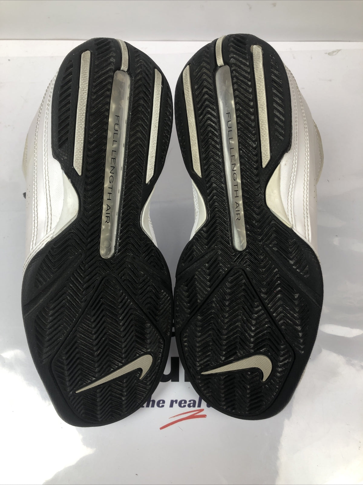 F266 Nike Full Length Air Basket ball 2010 sneakers shoes US 7 UK 6 VGC