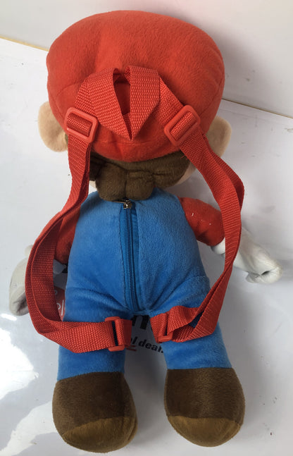 Super Mario Kids Back Pack Nintendo Carry Case In Good Condition