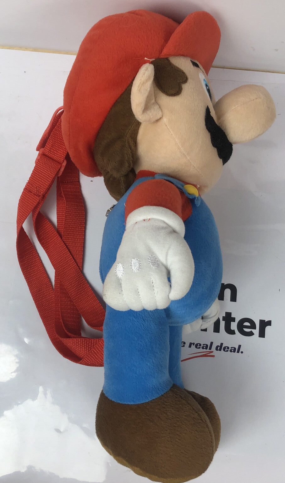 Super Mario Kids Back Pack Nintendo Carry Case In Good Condition